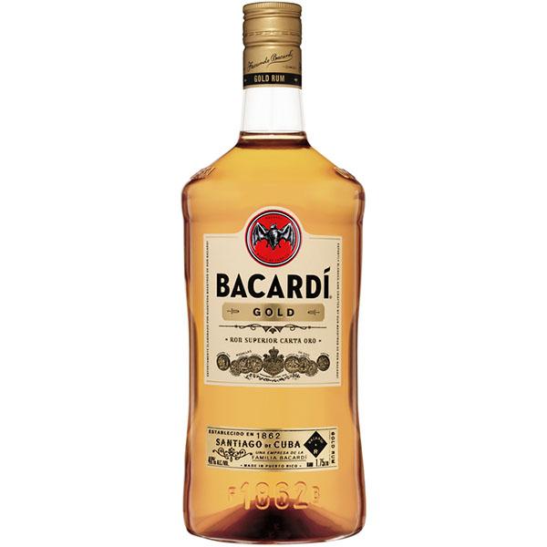 Bacardi Gold Rum 80 Proof