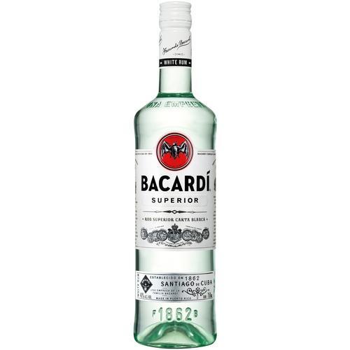 Bacardi Superior Light Rum 750ml