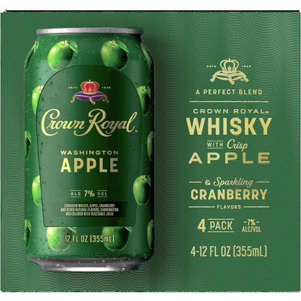 Crown Royal Washington Apple 4pk Cans