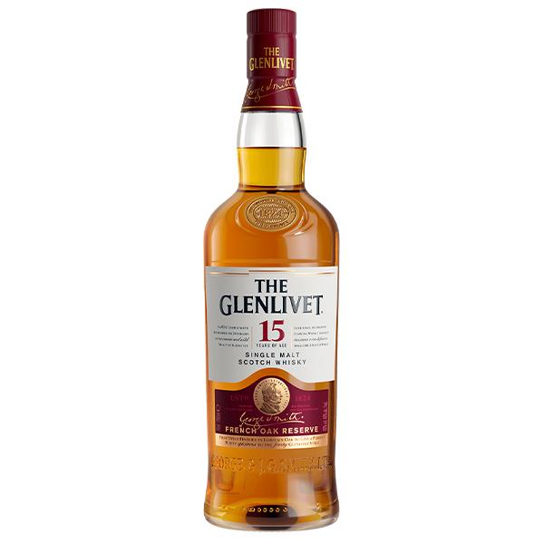 Glenlivet 15 Year Single Malt Scotch - 750ml