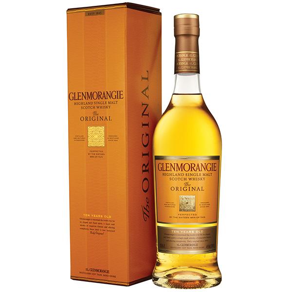 Glenmorangie 'The Original' 10 Year Old Single Malt Scotch Whisky,  Highlands, Scotland (750ml)