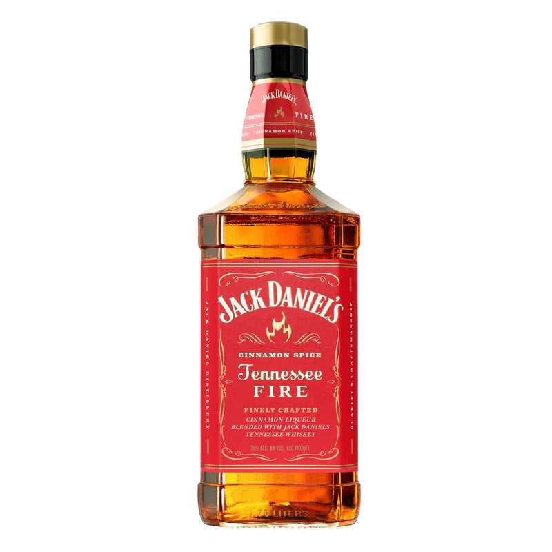 Jack Daniels Tennessee Fire Flavored Whiskey - 1.75L