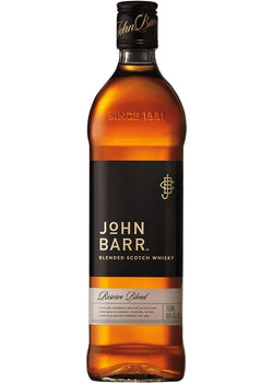 John Barr Black Reserve Label Blended Scotch - 750ml