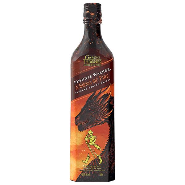 Johnnie Walker "A Song of Fire" Scotch Whiskey - 750ml
