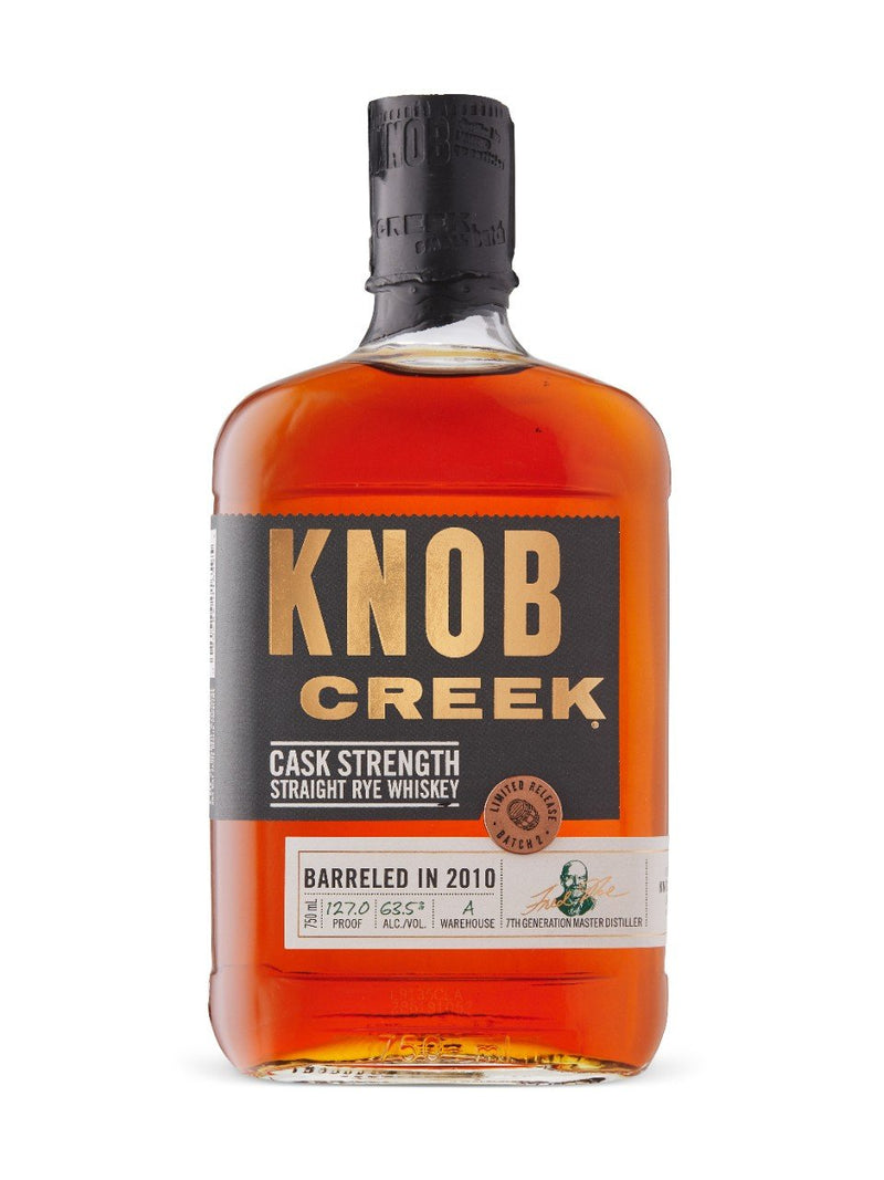 Knob Creek Cask Strength Rye Whiskey 2018 750ml