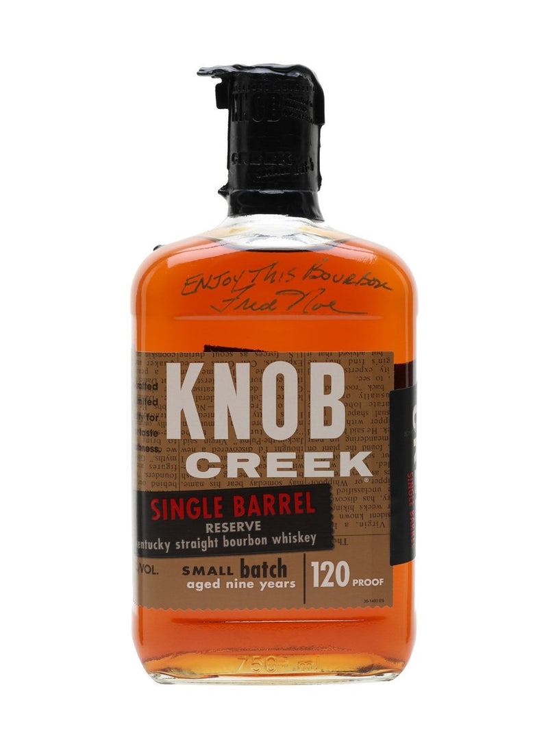 Knob Creek Single Barrel Reserve 9 Year Old Barrel #7371 Hand Selected by Master Distiller 750ml