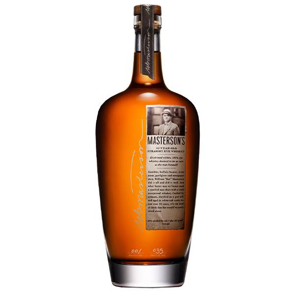 Mastersons 10 Year Straight Rye Whiskey - 750ml