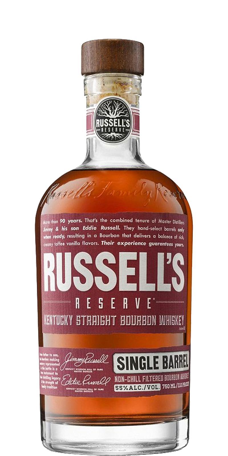 Russell's Reserve Single Barrel Bourbon 750ml