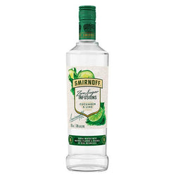 Smirnoff Zero Sugar Infusions Cucumber & Lime - 750ml