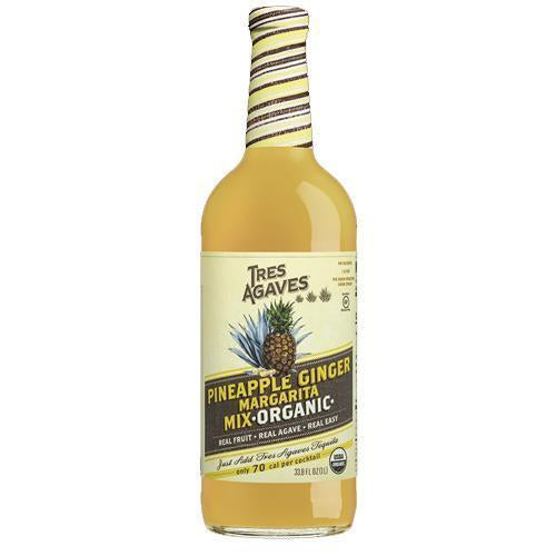 Tres Agaves Organic Pineapple Ginger Margarita Mix 1L