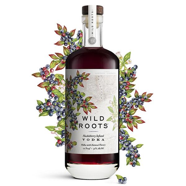 Wild Roots Huckleberry Infused Vodka